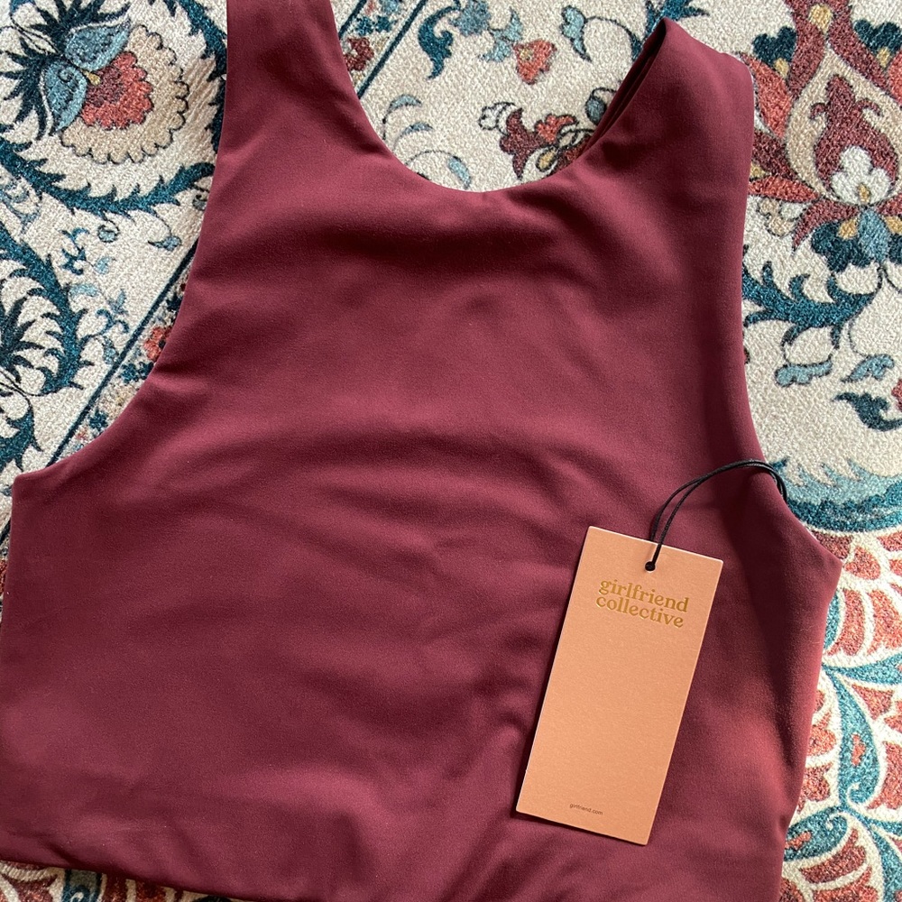 Girlfriend Collective Mullberry Dylan Bra, Small